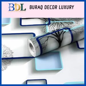 Buraq Decor Luxury Wall Decor 3D Wallpaper